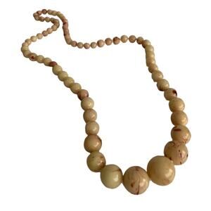 Unbranded Cream Bead Necklace